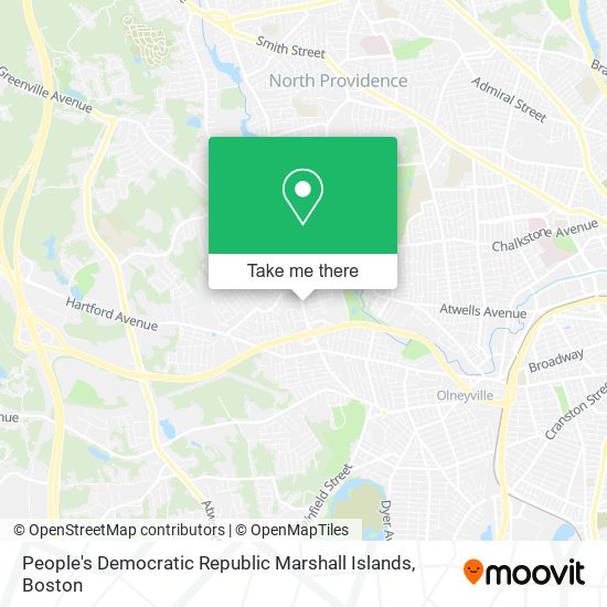 People's Democratic Republic Marshall Islands map