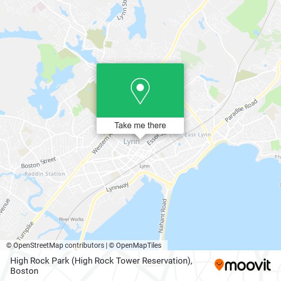 Mapa de High Rock Park (High Rock Tower Reservation)