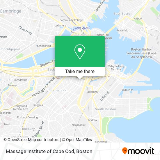 Massage Institute of Cape Cod map