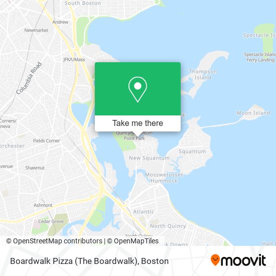 Mapa de Boardwalk Pizza (The Boardwalk)