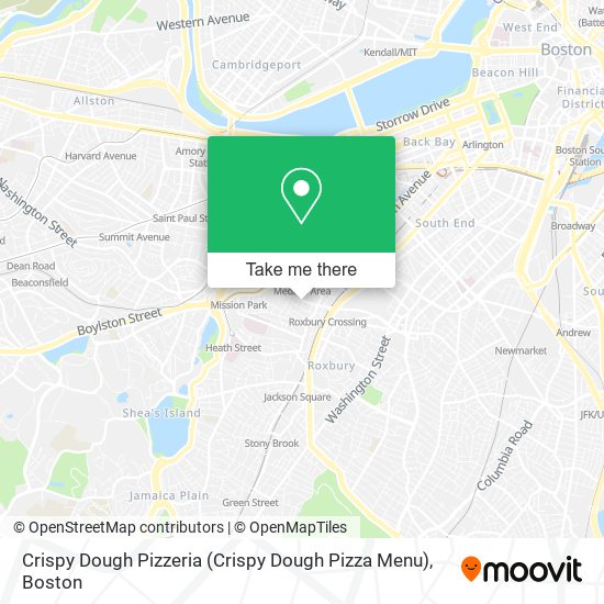 Crispy Dough Pizzeria (Crispy Dough Pizza Menu) map