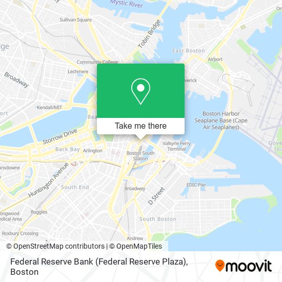 Mapa de Federal Reserve Bank (Federal Reserve Plaza)