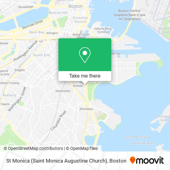 St Monica (Saint Monica Augustine Church) map