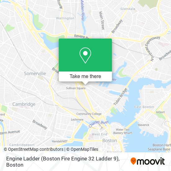 Mapa de Engine Ladder (Boston Fire Engine 32 Ladder 9)