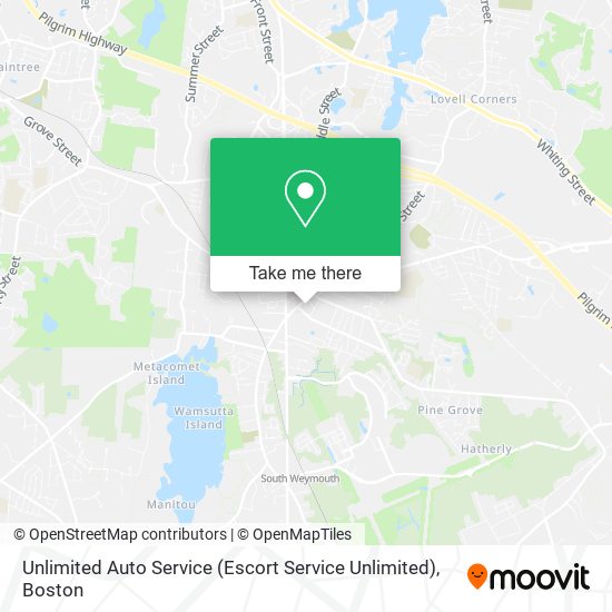 Unlimited Auto Service (Escort Service Unlimited) map