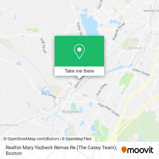 Mapa de Realtor Mary Yazbeck Remax Re (The Casey Team)