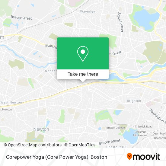 Corepower Yoga (Core Power Yoga) map