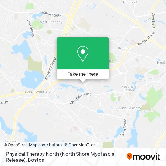 Mapa de Physical Therapy North (North Shore Myofascial Release)