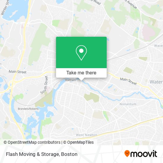 Flash Moving & Storage map
