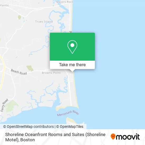 Shoreline Oceanfront Rooms and Suites (Shoreline Motel) map