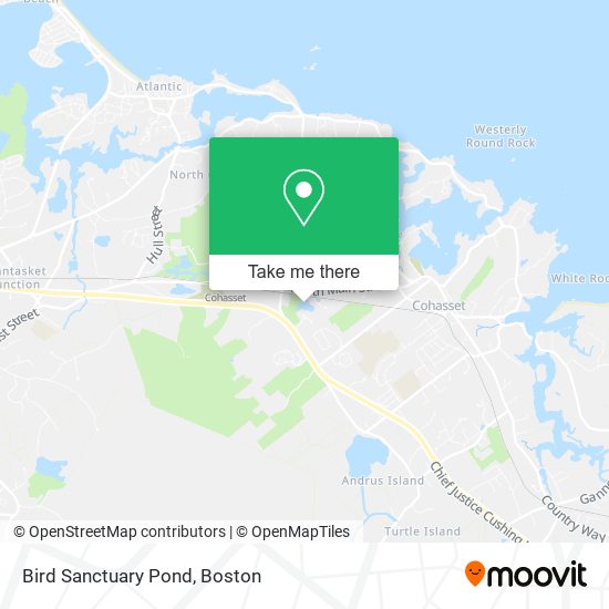 Mapa de Bird Sanctuary Pond