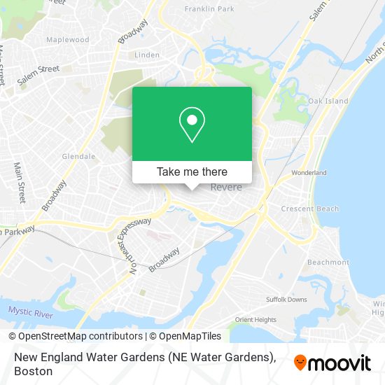 New England Water Gardens (NE Water Gardens) map