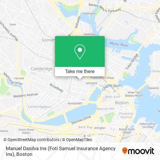 Manuel Dasilva Ins (Foti Samuel Insurance Agency Ins) map