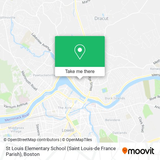 St Louis Elementary School (Saint Louis-de France Parish) map