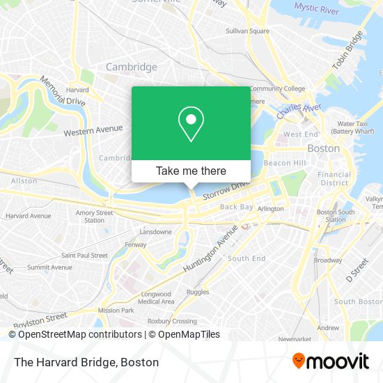 Mapa de The Harvard Bridge