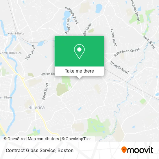 Contract Glass Service map