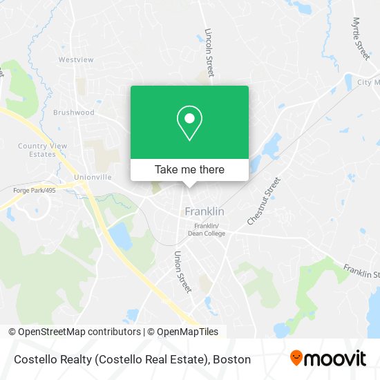 Mapa de Costello Realty (Costello Real Estate)