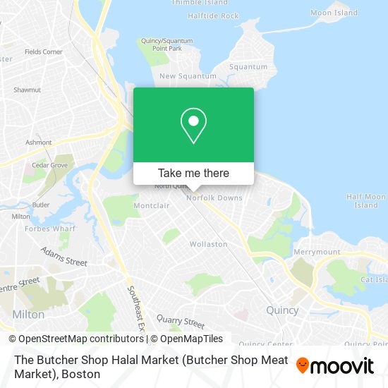 Mapa de The Butcher Shop Halal Market (Butcher Shop Meat Market)