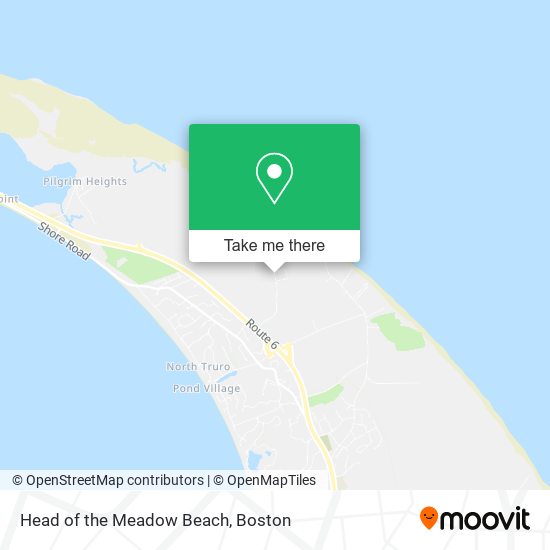 Head of the Meadow Beach map