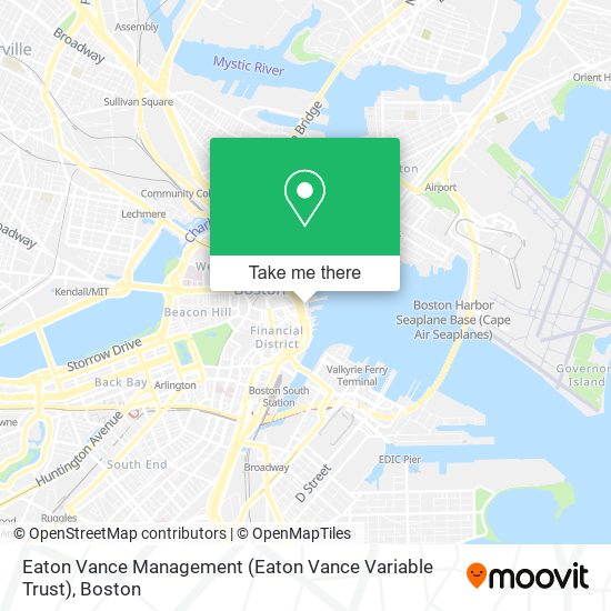 Eaton Vance Management (Eaton Vance Variable Trust) map