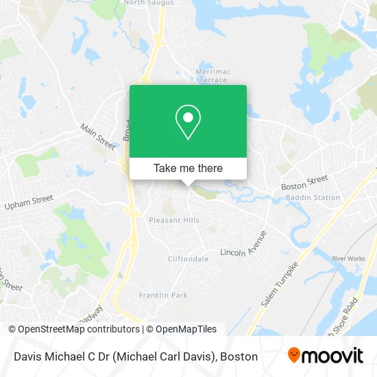 Davis Michael C Dr (Michael Carl Davis) map