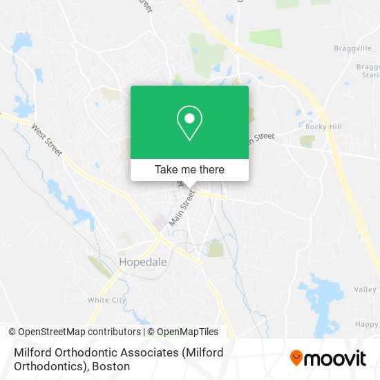 Mapa de Milford Orthodontic Associates (Milford Orthodontics)