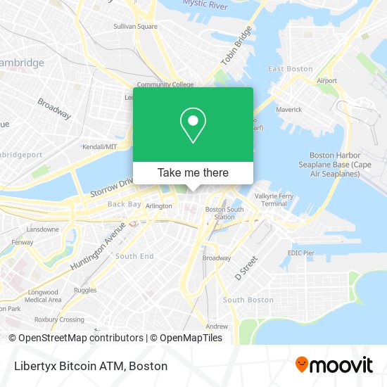 Libertyx Bitcoin ATM map