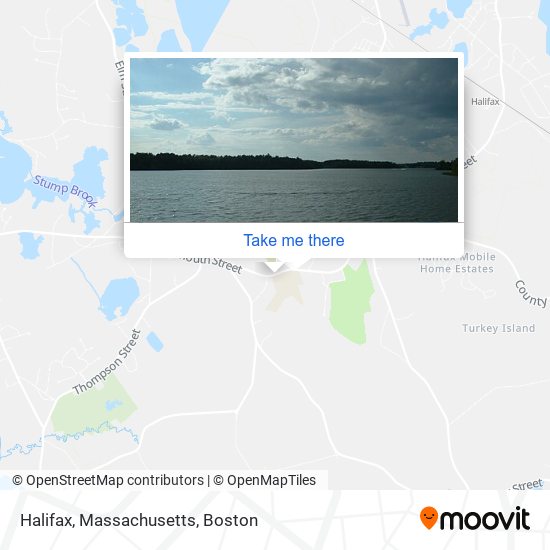 Halifax, Massachusetts map