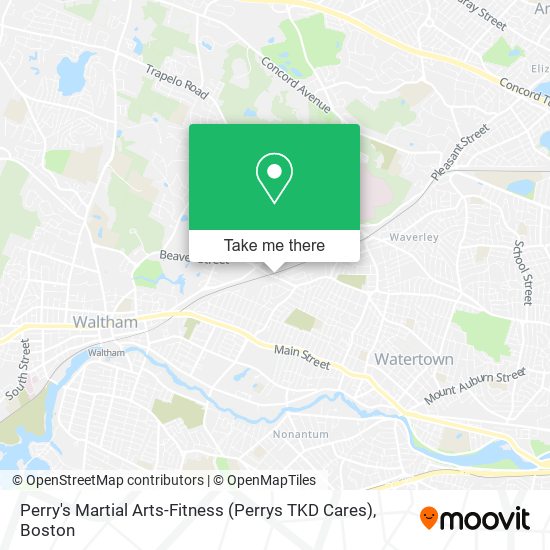 Mapa de Perry's Martial Arts-Fitness (Perrys TKD Cares)