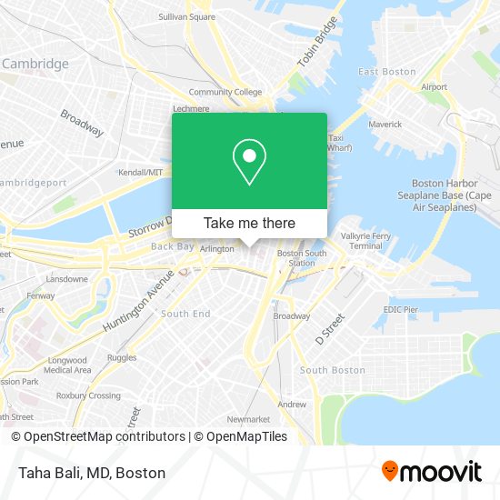 Taha Bali, MD map