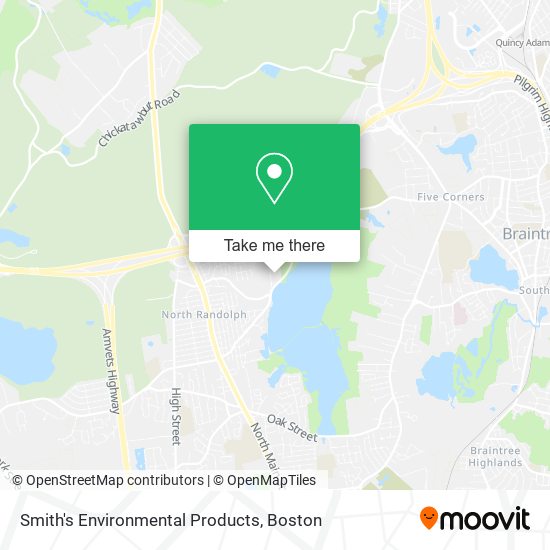 Smith's Environmental Products map