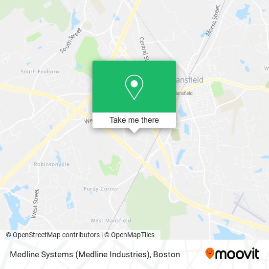 Mapa de Medline Systems (Medline Industries)