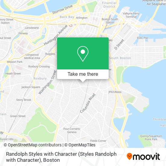 Randolph Styles with Character map
