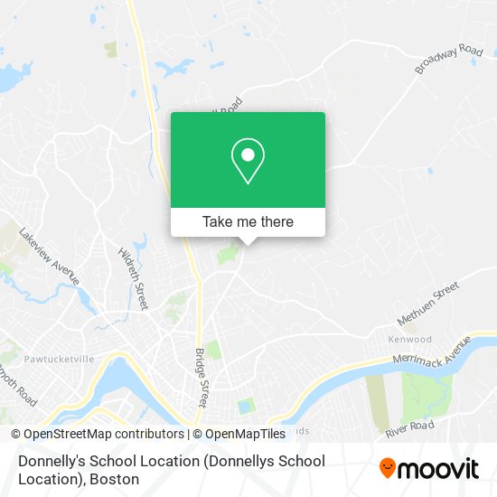 Mapa de Donnelly's School Location (Donnellys School Location)