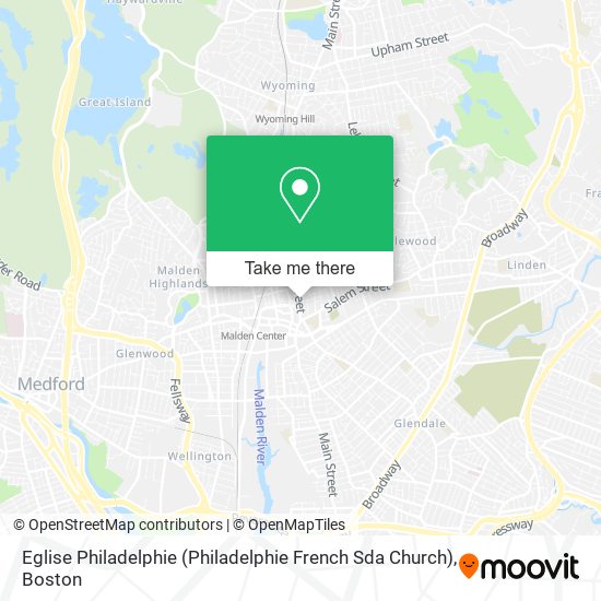Mapa de Eglise Philadelphie (Philadelphie French Sda Church)