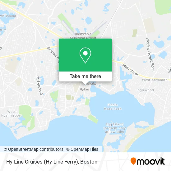 Hy-Line Cruises (Hy-Line Ferry) map