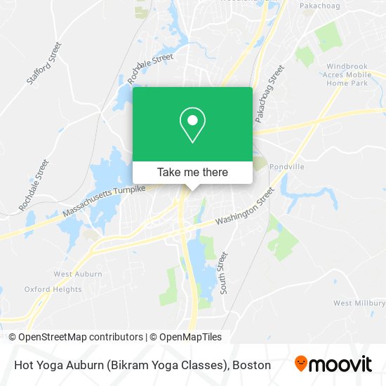 Hot Yoga Auburn (Bikram Yoga Classes) map