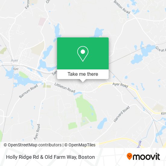 Mapa de Holly Ridge Rd & Old Farm Way
