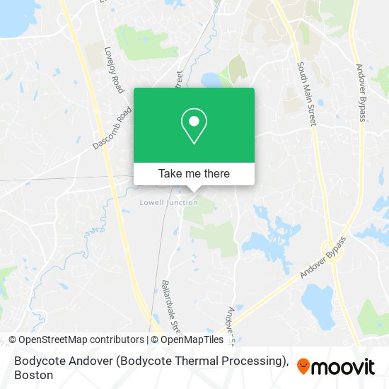 Bodycote Andover (Bodycote Thermal Processing) map