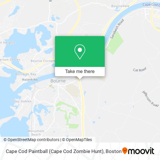 Cape Cod Paintball (Cape Cod Zombie Hunt) map