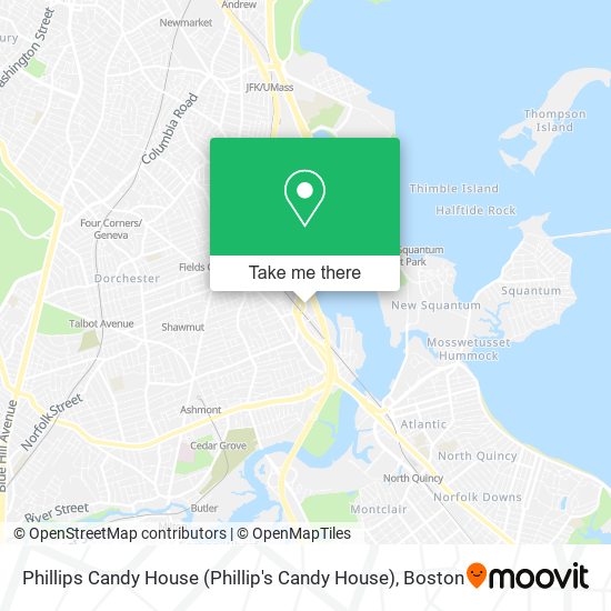 Mapa de Phillips Candy House (Phillip's Candy House)