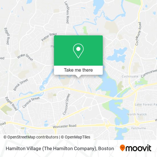 Mapa de Hamilton Village (The Hamilton Company)