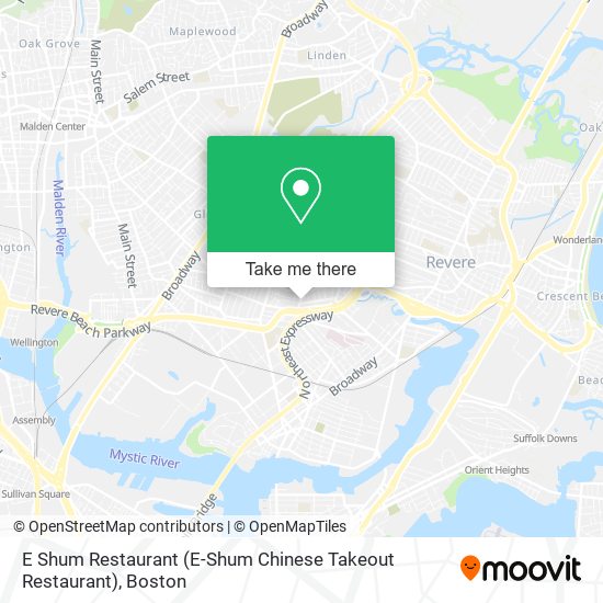 E Shum Restaurant (E-Shum Chinese Takeout Restaurant) map