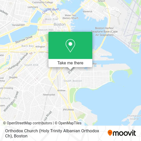 Orthodox Church (Holy Trinity Albanian Orthodox Ch) map