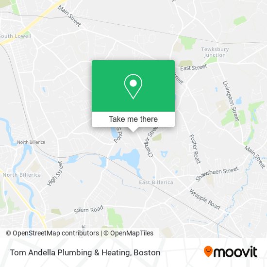 Mapa de Tom Andella Plumbing & Heating