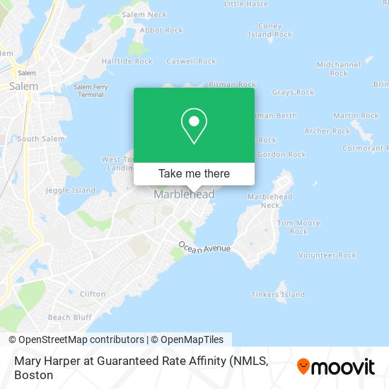 Mapa de Mary Harper at Guaranteed Rate Affinity
