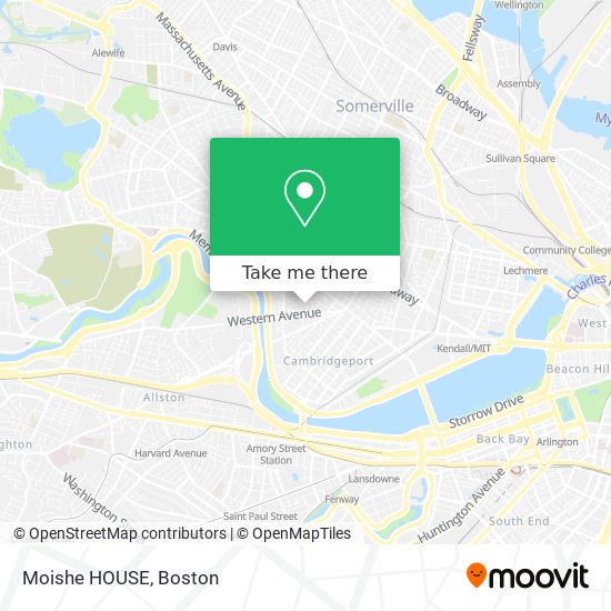 Moishe HOUSE map