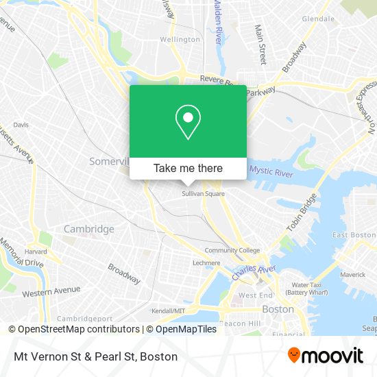 Mapa de Mt Vernon St & Pearl St
