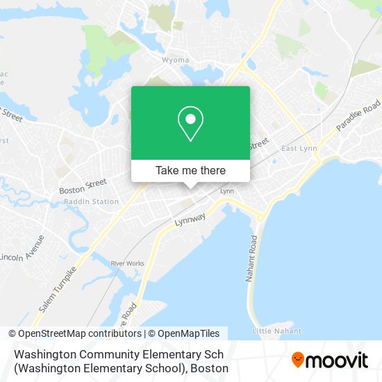 Washington Community Elementary Sch (Washington Elementary School) map