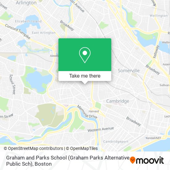 Mapa de Graham and Parks School (Graham Parks Alternative Public Sch)